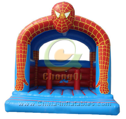 inflatable bouncer spiderman